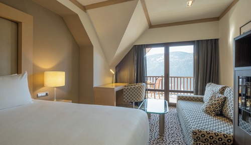 Deluxe Double Room, Balcony, View (3 pax)
