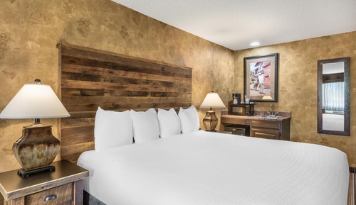 Standard Room, 1 King Bed, Non Smoking, Refrigerator & Microwave