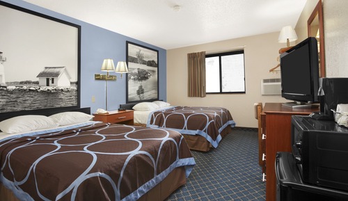 Standard Double Room, 2 Double Beds, Smoking, Microwave