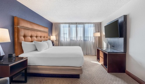 Suite, 1 King Bed with Sofa bed, Refrigerator & Microwave (2 Rooms)