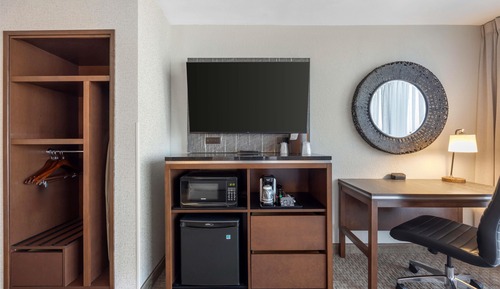 Deluxe Room, 1 King Bed, Accessible, Refrigerator & Microwave (Tub)