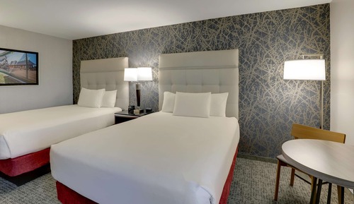 Deluxe Room, 2 Queen Beds, Refrigerator & Microwave