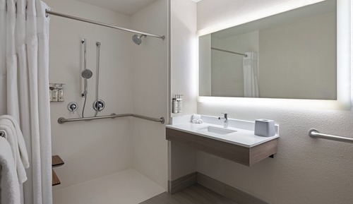 Room, 1 Queen Bed, Accessible (Communications, Roll-In Shower)