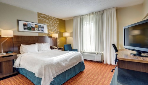 Room, 1 King Bed, Non Smoking (Mobility/Hearing Access, Roll-in Shwr)