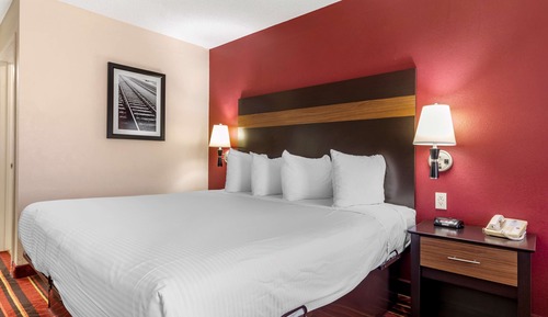 Standard Room, 1 King Bed, Smoking, Refrigerator & Microwave