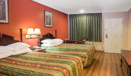 Deluxe Room, 2 Queen Beds, Non Smoking, Refrigerator & Microwave