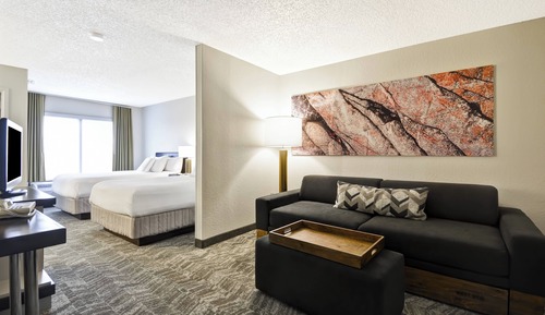 Suite, 2 Double Beds (Mobility/Hearing Accessible, Tub)