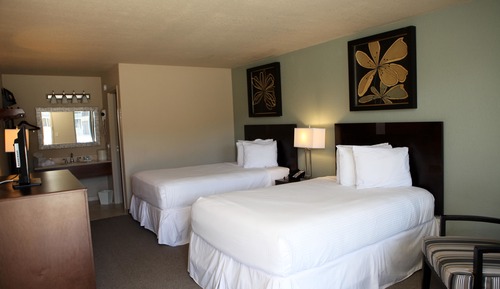 Executive two double bed non smoking