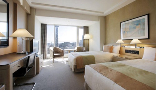 [Late Check-in at 5PM] Standard Twin Room, Non Smoking, Tower