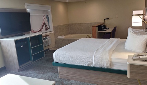Standard Room, 1 King Bed, Non Smoking, Jetted Tub (with Sofabed)