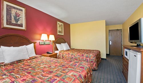 Double Room, 2 Double Beds, Non Smoking