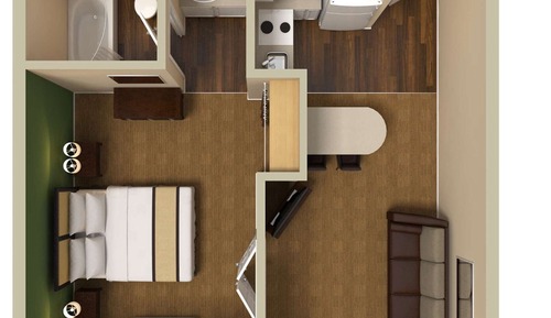 Suite, 1 King Bed with Sofa bed, Non Smoking