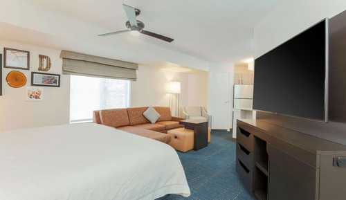 Studio, 1 King Bed, Kitchen