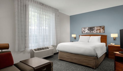Studio, 1 Queen Bed with Sofa bed (Mobility/Hearing Accessible, Tub)