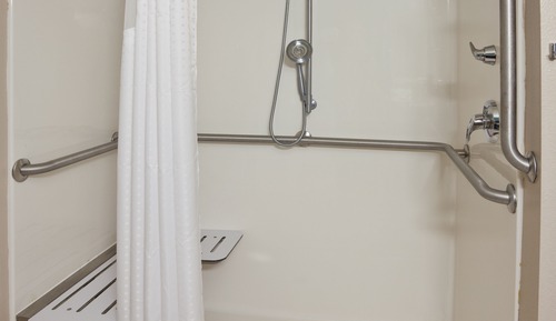 Suite, 1 King Bed, Accessible (Mobility Transfer Shower)