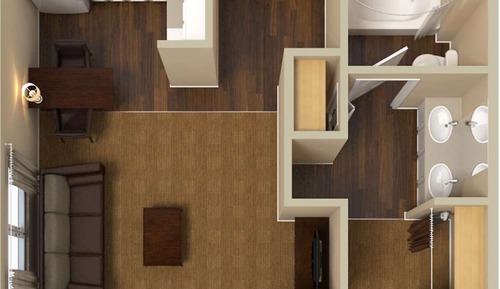 Suite, 1 King Bed with Sofa bed, Non Smoking