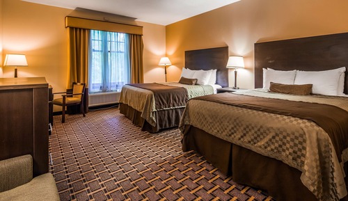 Standard Room, 2 Queen Beds, Non Smoking, Refrigerator & Microwave