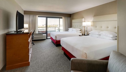 Deluxe Room, 2 Queen Beds, Refrigerator & Microwave