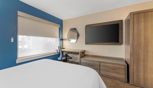 Standard Room, 1 Queen Bed, Roll-in Shower (Communications)