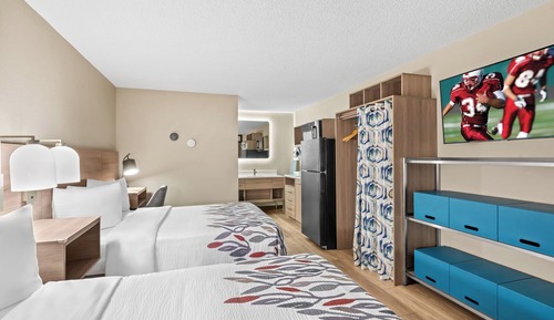 Superior Room, 2 Double Beds, Non Smoking, Kitchenette
