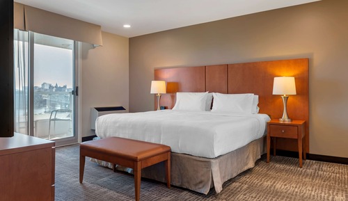 Executive Suite, 1 King Bed, Refrigerator, River View (with Sofabed)