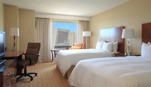 Room, 2 Double Beds (Mobility Accessible, Roll-In Shower)