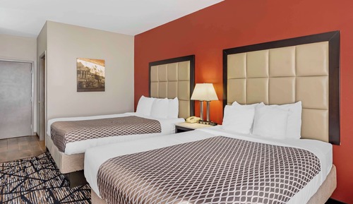 Standard Room, 2 Queen Beds, Non Smoking, Refrigerator & Microwave