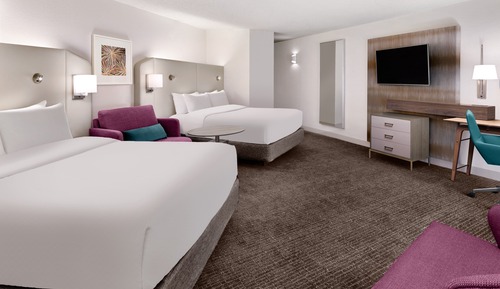 Premium Room, 2 Queen Beds, Corner (Worklife)