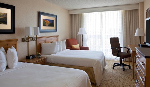 Room, 2 Double Beds, Balcony