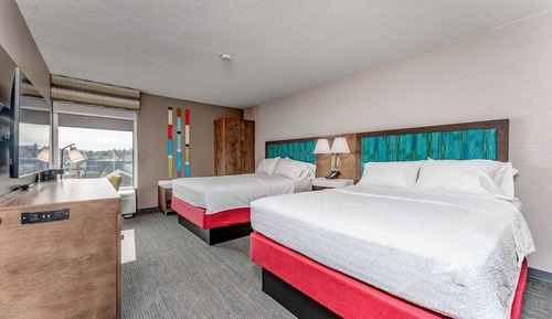 2 DOUBLE BEDS NONSMOKING