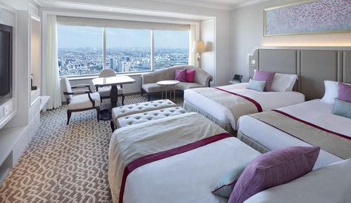 Top of Sky Resort Floor (67th floor) Deluxe Triple Room, Bay View, Non Smoking