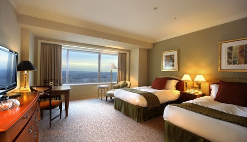 [Check in 4PM/Check out 10AM] Regular Floor Deluxe Twin Room, Bay View, Non Smoking