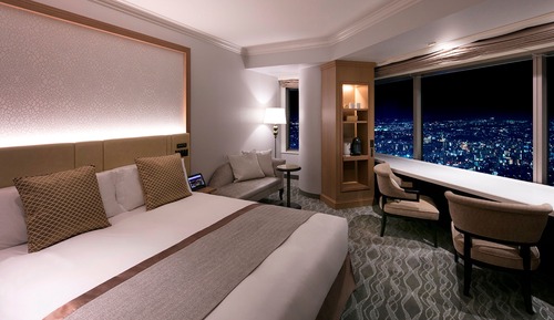 Sky Resort Floor Atelier Corner Double Room, City View, Non Smoking (60-64th floor)
