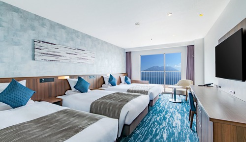 Deluxe Family Fourth Sakurajima View, Non-smoking (No Room Cleaning Service)