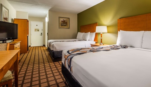 Standard Room, 2 Double Beds, Accessible, Refrigerator & Microwave
