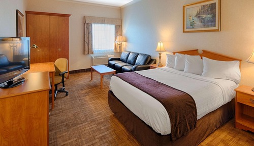 Business Room, 1 Queen Bed, Non Smoking, Refrigerator & Microwave