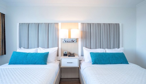 Standard Room, 2 Double Beds, Non Smoking, Refrigerator