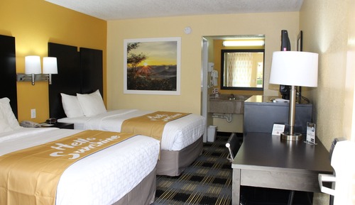 Double Room, 2 Double Beds, Smoking
