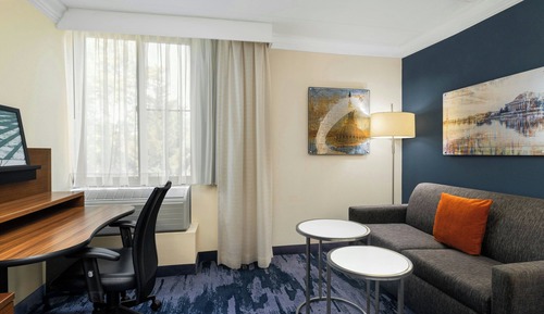 Junior Studio, 1 King Bed with Sofa bed