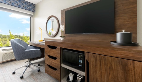1 Queen Bed, Mobility/Hearing Accessible, Roll in Shower, Non-Smoking