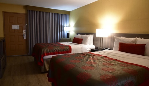 Room, 2 Double Beds, Non Smoking, Bay View (Upper Floor)