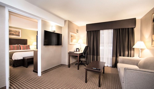 Suite, 1 King Bed with Sofa bed, Non Smoking, Microwave (with Sofabed)