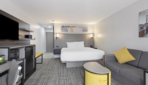Standard Room, 1 King Bed, Non Smoking (with Single Sofabed)