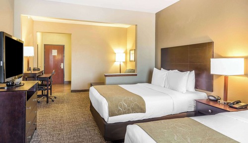 Double Room, 2 Queen Beds, Non Smoking