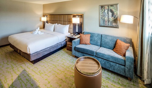 Room, 1 King Bed with Sofa bed, River View