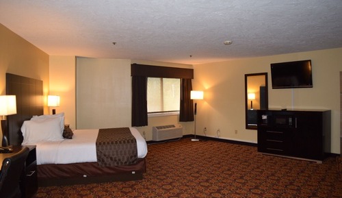 Standard Room, 1 King Bed, Non Smoking, Refrigerator & Microwave