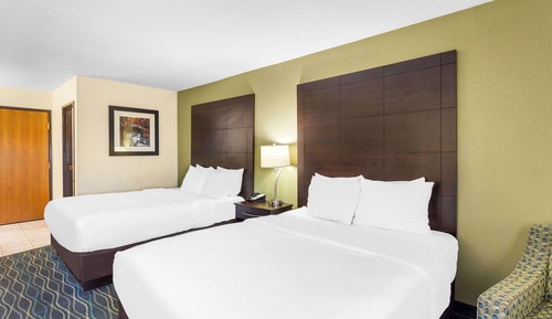 Standard Room, 2 Queen Beds, Non Smoking, Refrigerator & Microwave
