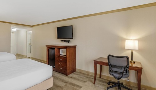 Standard Room, 2 Queen Beds, Non Smoking, Refrigerator & Microwave