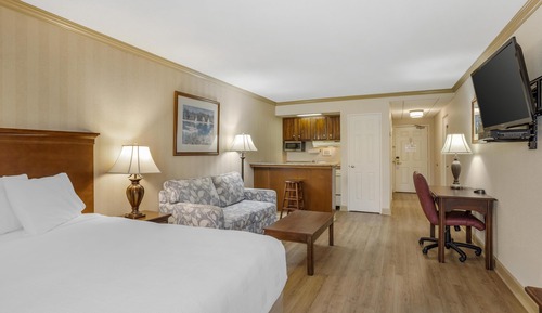 Standard Room, 1 King Bed, Non Smoking, Refrigerator & Microwave