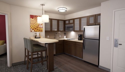 Suite, 1 Bedroom, Accessible, Kitchen (1 King Bed, Comm)